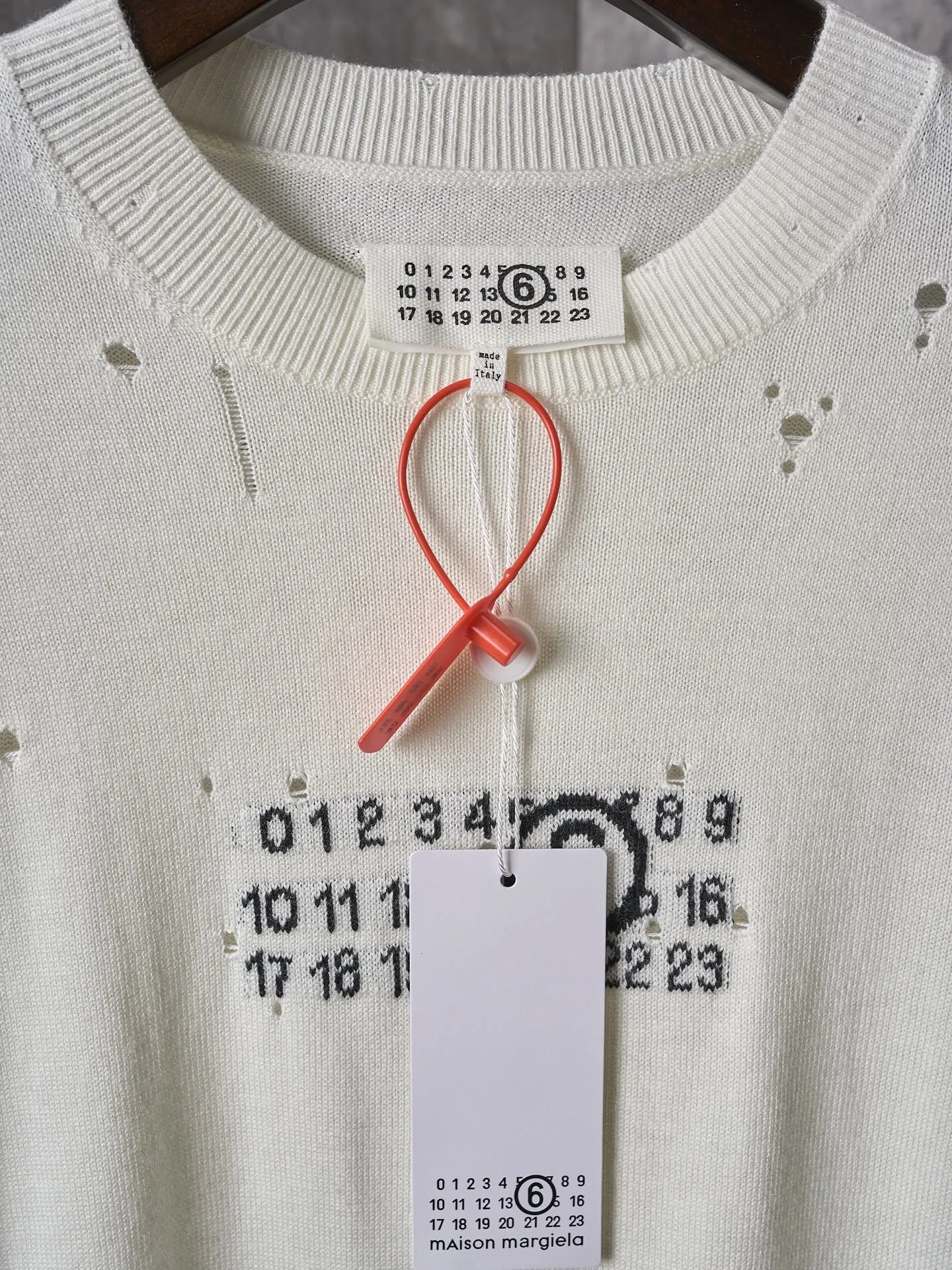 Maison Margiela/ MM 6 【In Stock】S M L XL White Cream White Premium Maison Margiela